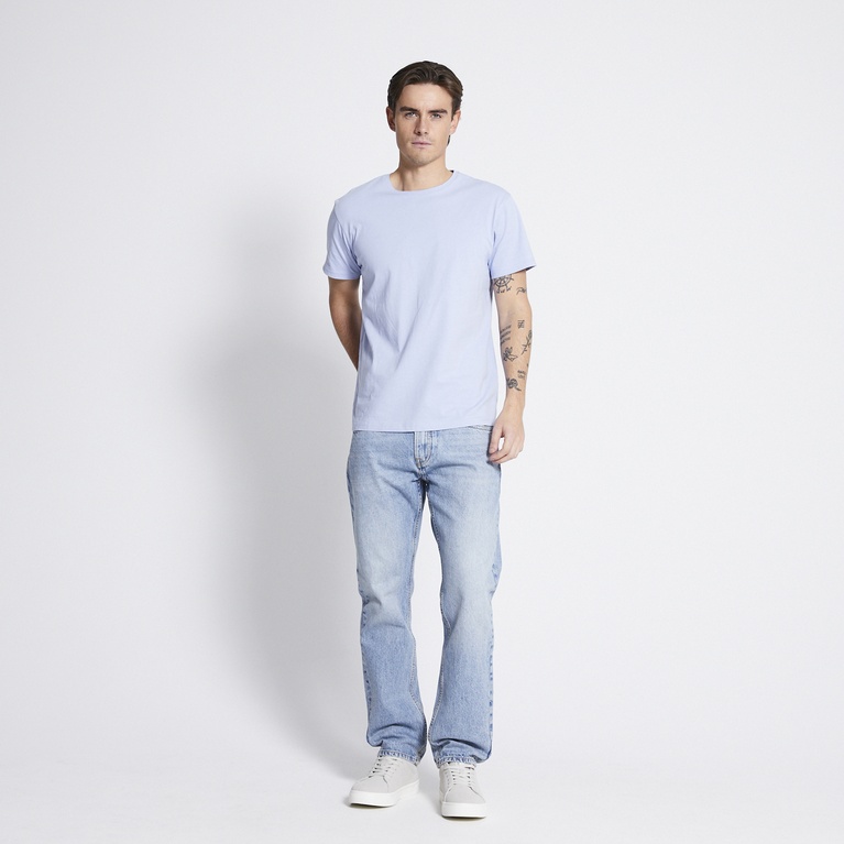 Basic tee "Marlon" Light blue
